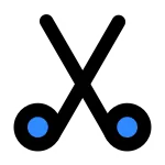 Cutting One SVG Icon